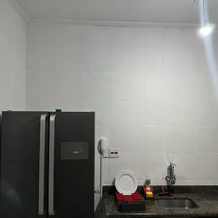 Apartamento Pe Na Areia São Vicente Exterior photo