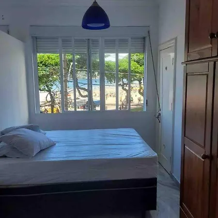 Apartamento Pe Na Areia São Vicente Exterior photo